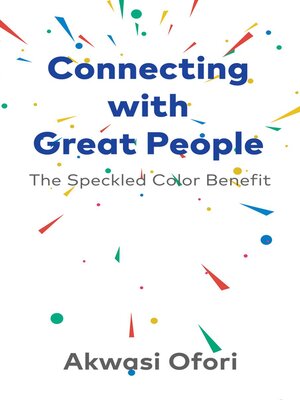 cover image of Connecting With Great People